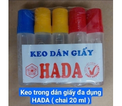 Keo trong dán giấy đa dụng