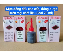Mực đóng dấu cao cấp, đóng được trên mọi chất liệu (loại 20 ml)